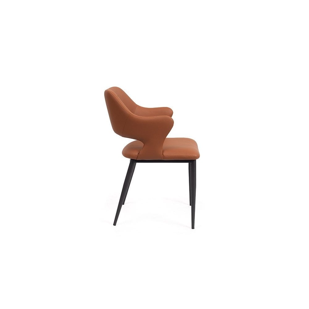 Norma Colonial Tan Dining Chair by Tommy Franks