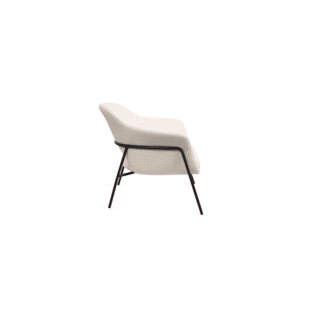 Arteta Polar Bouclé Accent Chair by Tommy Franks