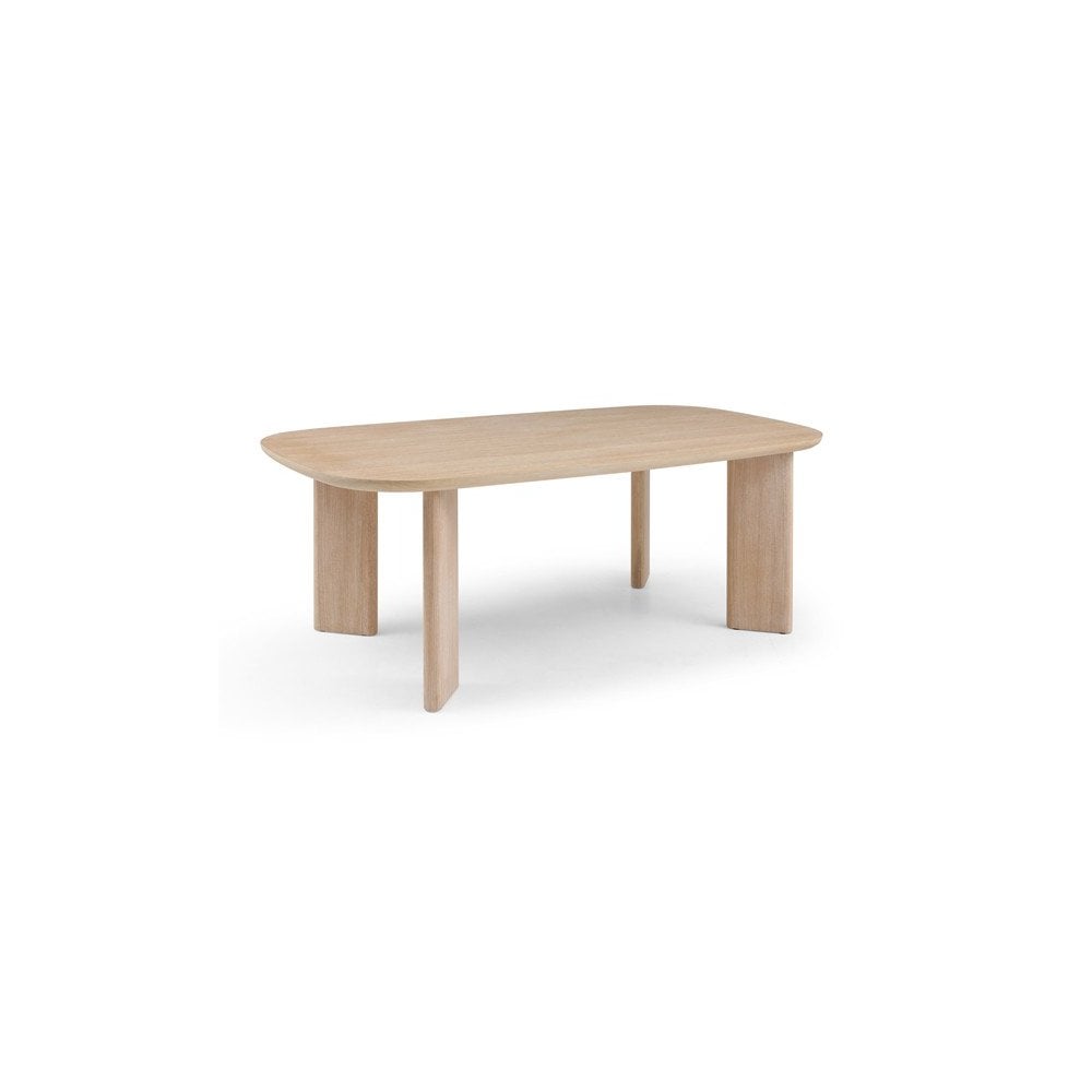 Vasto White Wash Oak Dining Table by Tommy Franks