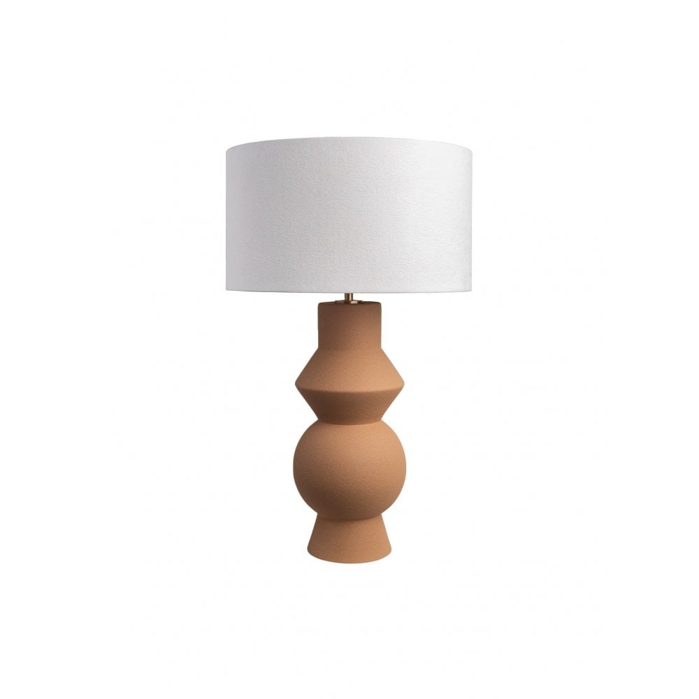 Fero Light Terracotta Table Lamp by Heathfield & Co