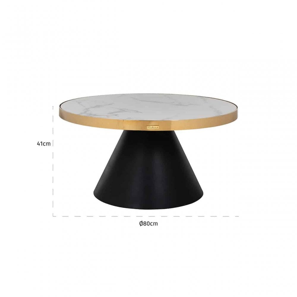 Odin Coffee Table 80cm by Richmond Interiors