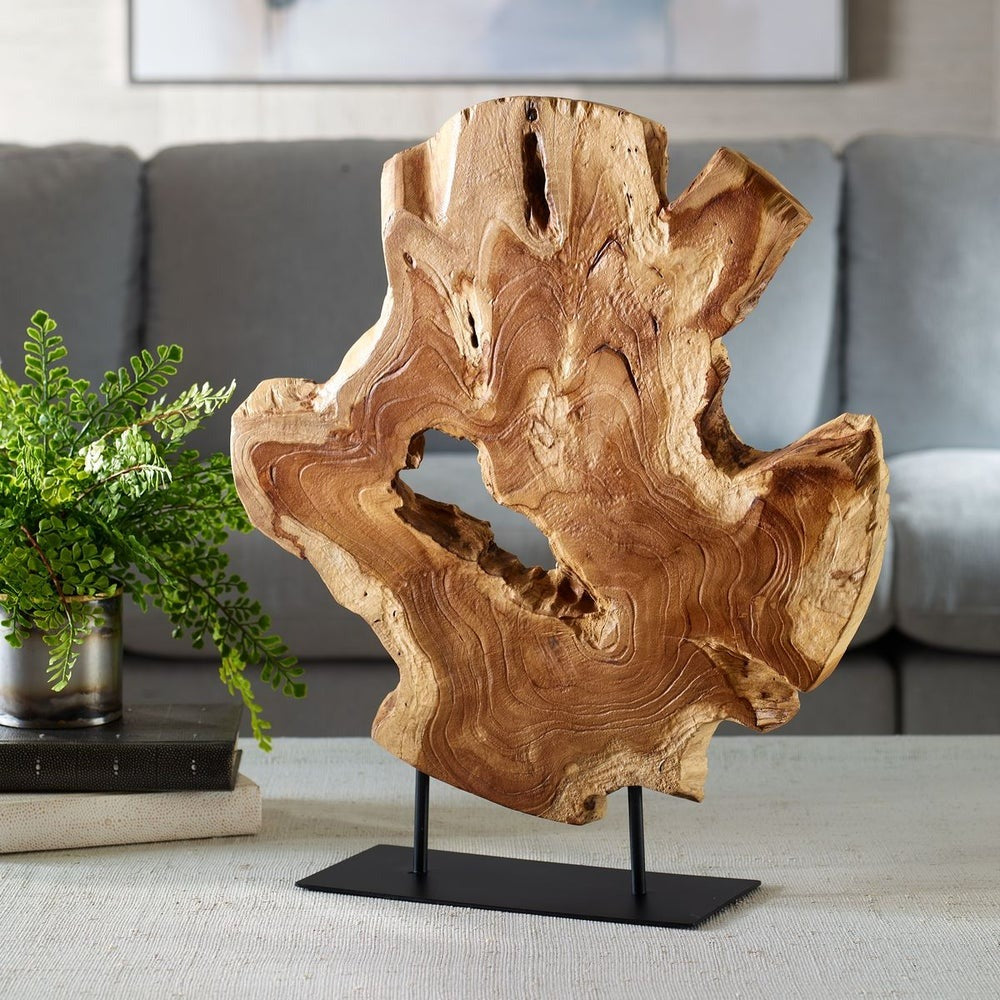Bahati Wood Sculpture, Natural by Uttermost