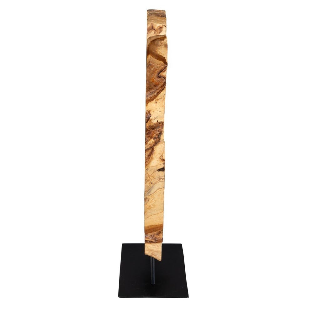 Bahati Wood Sculpture, Natural by Uttermost