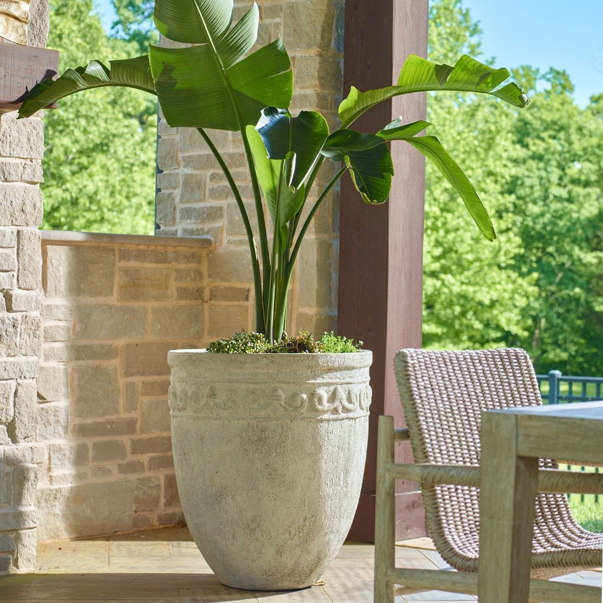 Timeless Terrace Outdoor Planter by Uttermost