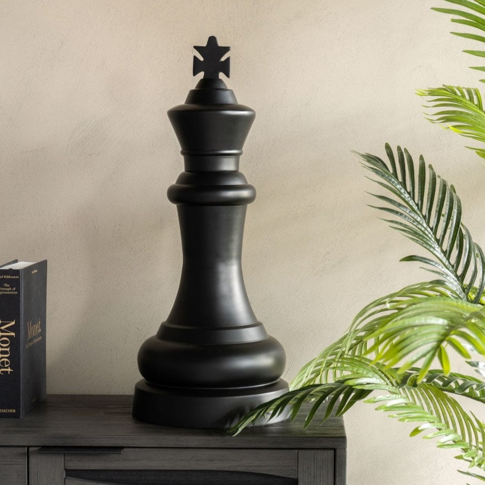 Decorative King in Black Finish by Libra Interiors