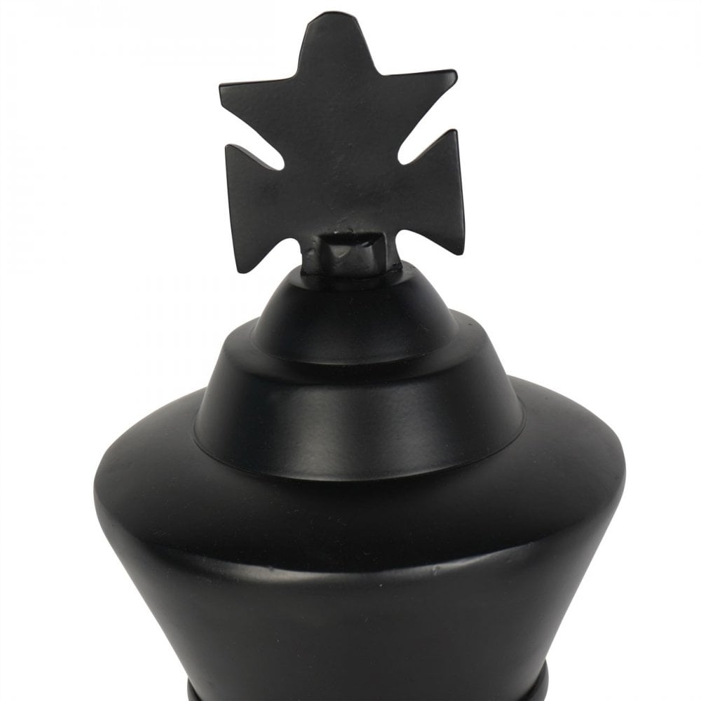 Decorative King in Black Finish by Libra Interiors