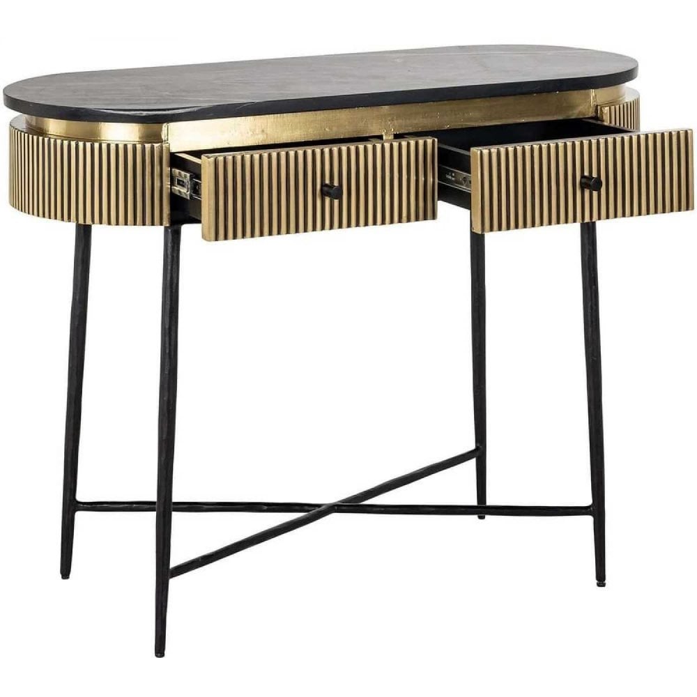 Console Ironville Console Table 2 Drawers by Richmond Interiors