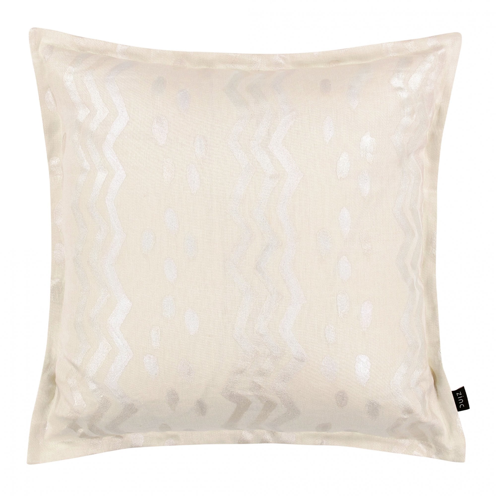 Wriggle Cushion Porcelain by Zinc Textile