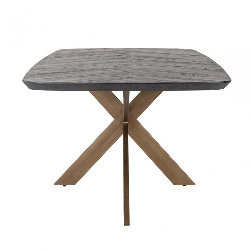 Hayley Dark Coffee Dining Table Hayley 280cm by Richmond Interiors
