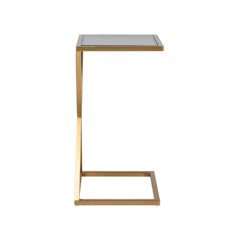 Paramount Brushed Gold Sofa Table by Richmond Interiors