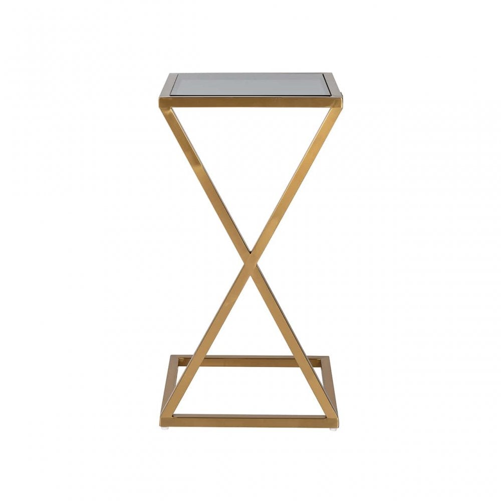 Paramount Brushed Gold Sofa Table by Richmond Interiors