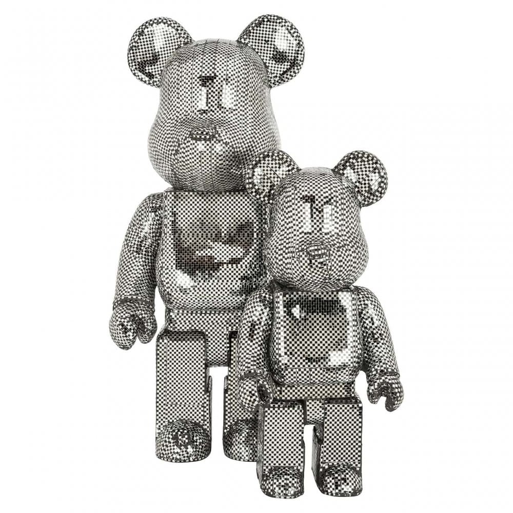 Bear Big Silver Decorative Object by Richmond Interiors