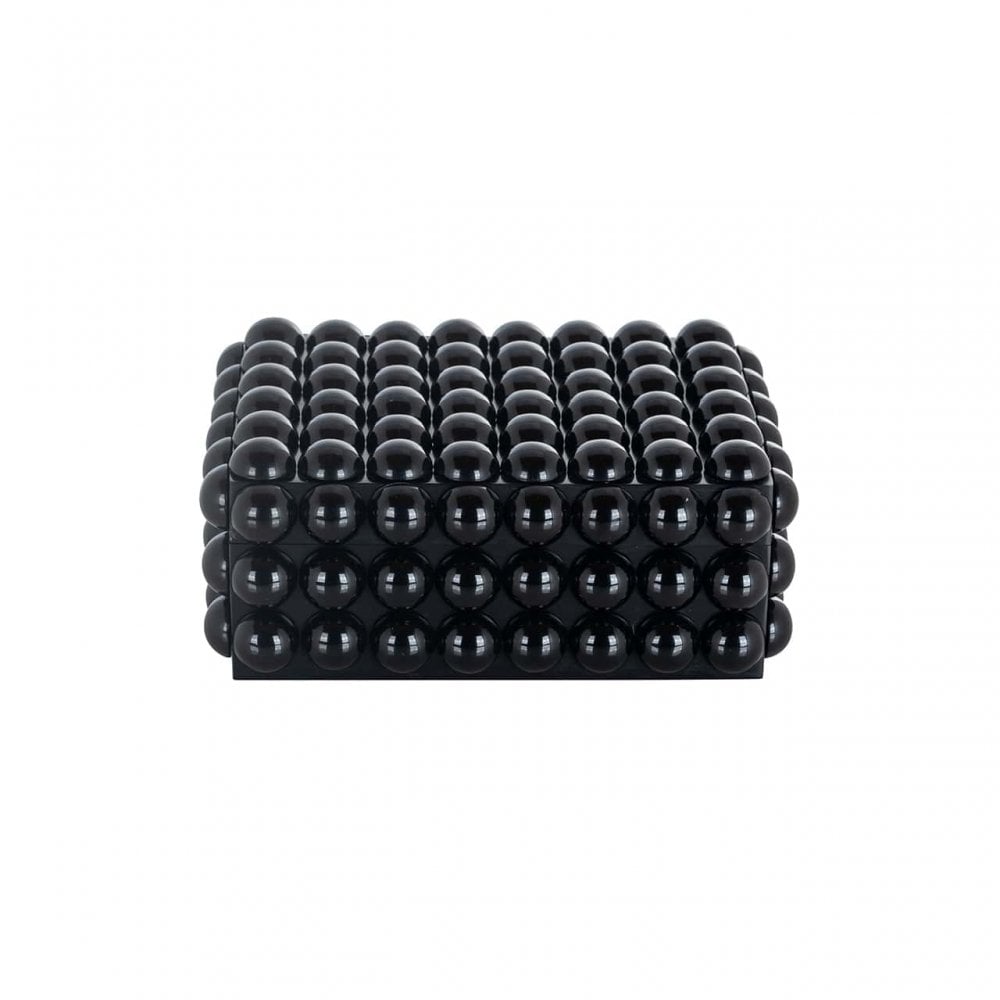 Batool Small Black Storage Box by Richmond Interiors