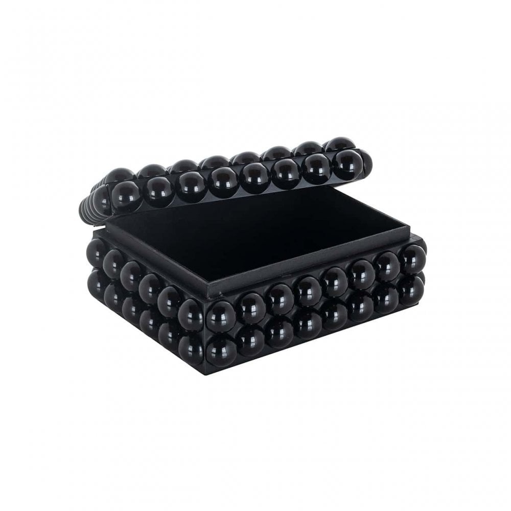 Batool Small Black Storage Box by Richmond Interiors