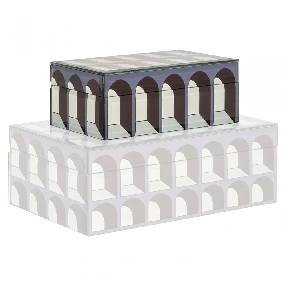 Vaya Small Black Storage Box by Richmond Interiors