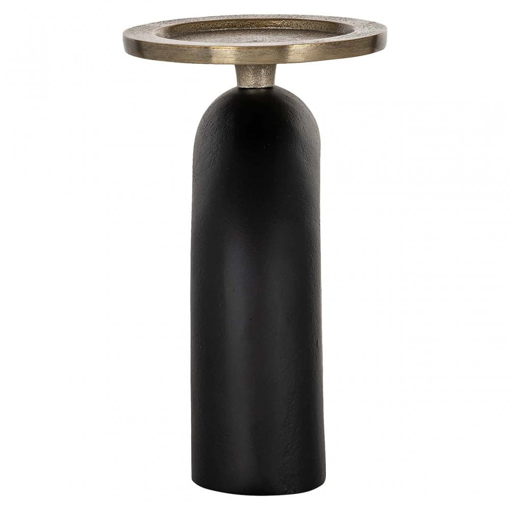 Livi Small Black Hold Candle Holder by Richmond Interiors