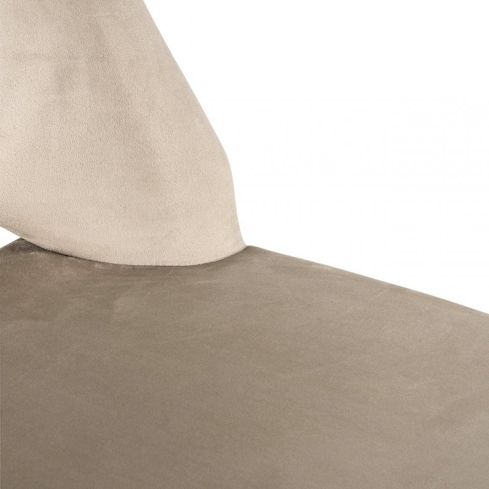 Tabitha Trendy Natural Quartz Khaki Dining Chair Set of 2 by Richmond Interiors