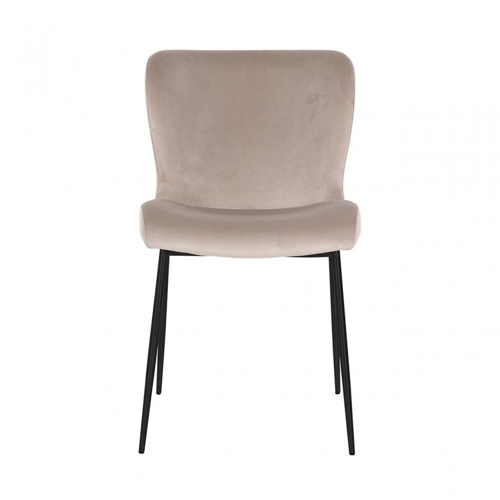 Darby Khaki Black Dining Chair Set of 2 by Richmond Interiors