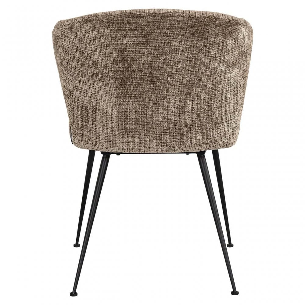 Xandra Stone Chenille Dining Chair by Richmond Interiors