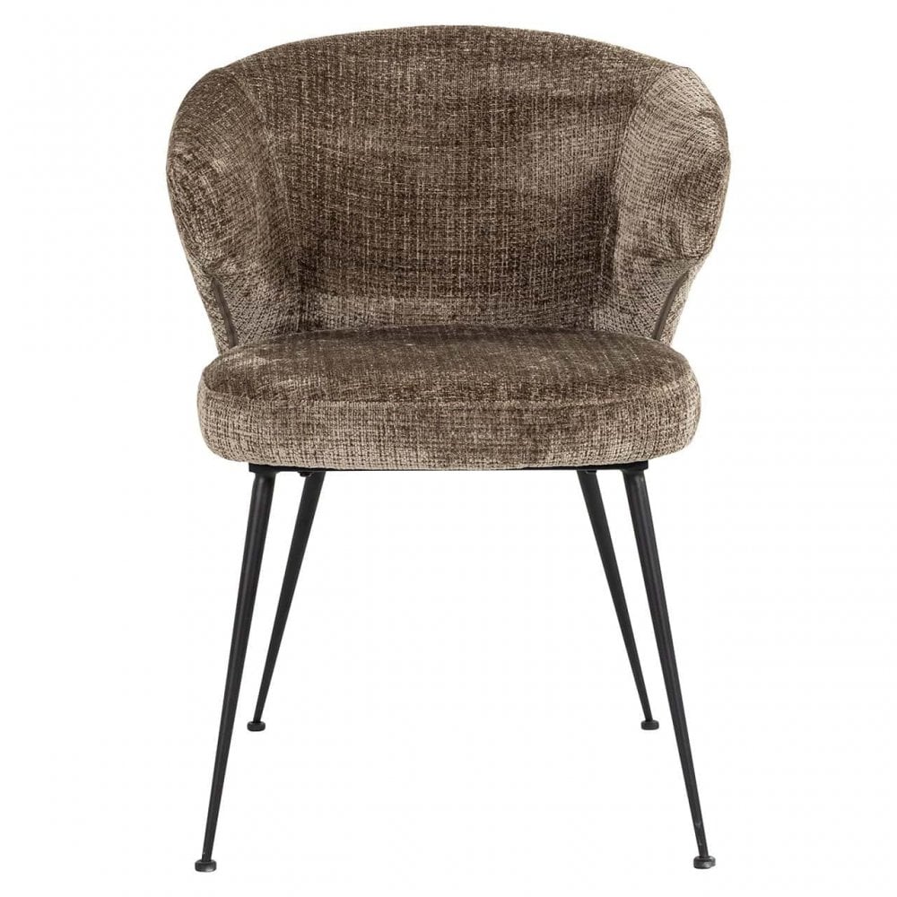 Xandra Stone Chenille Dining Chair by Richmond Interiors