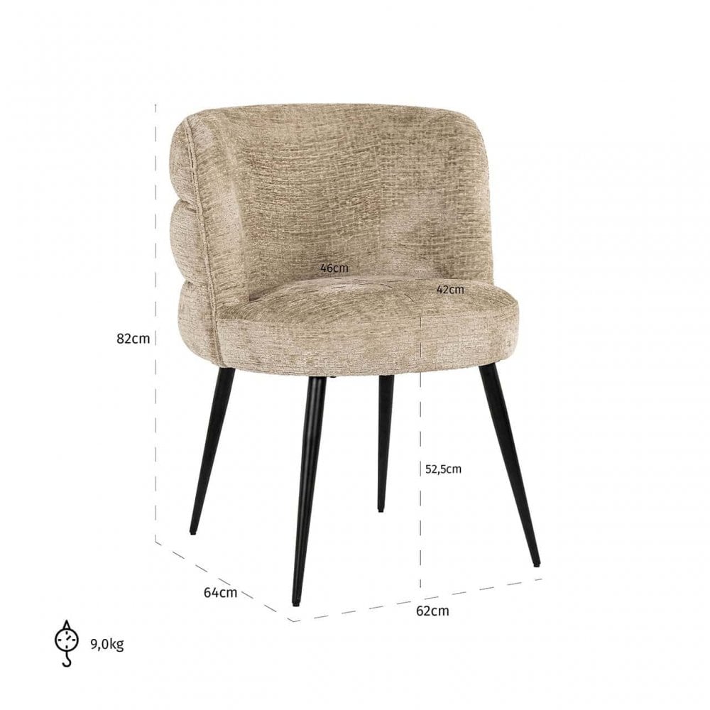 Stella Desert Fusion Dining Chair by Richmond Interiors