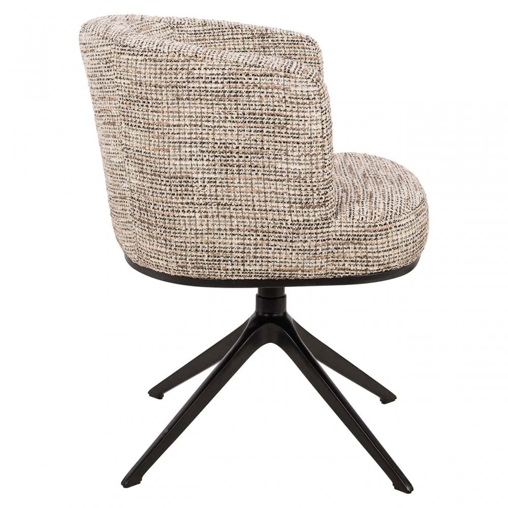 Cheyenne Trendy Natural Swivel Chair by Richmond Interiors