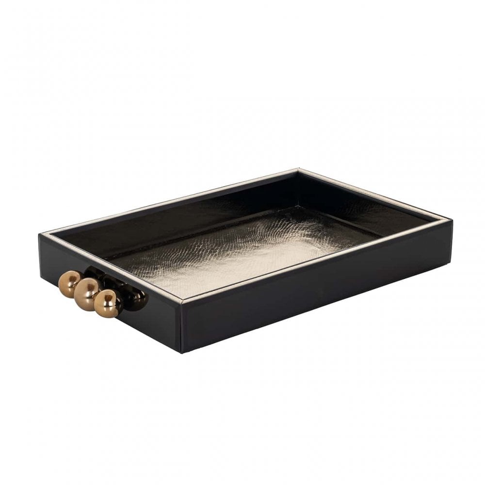 Liv Black Gold Tray by Richmond Interiors