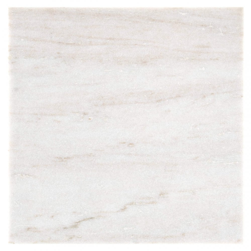 Moran Beige & White Marble Side Table by Richmond Interiors