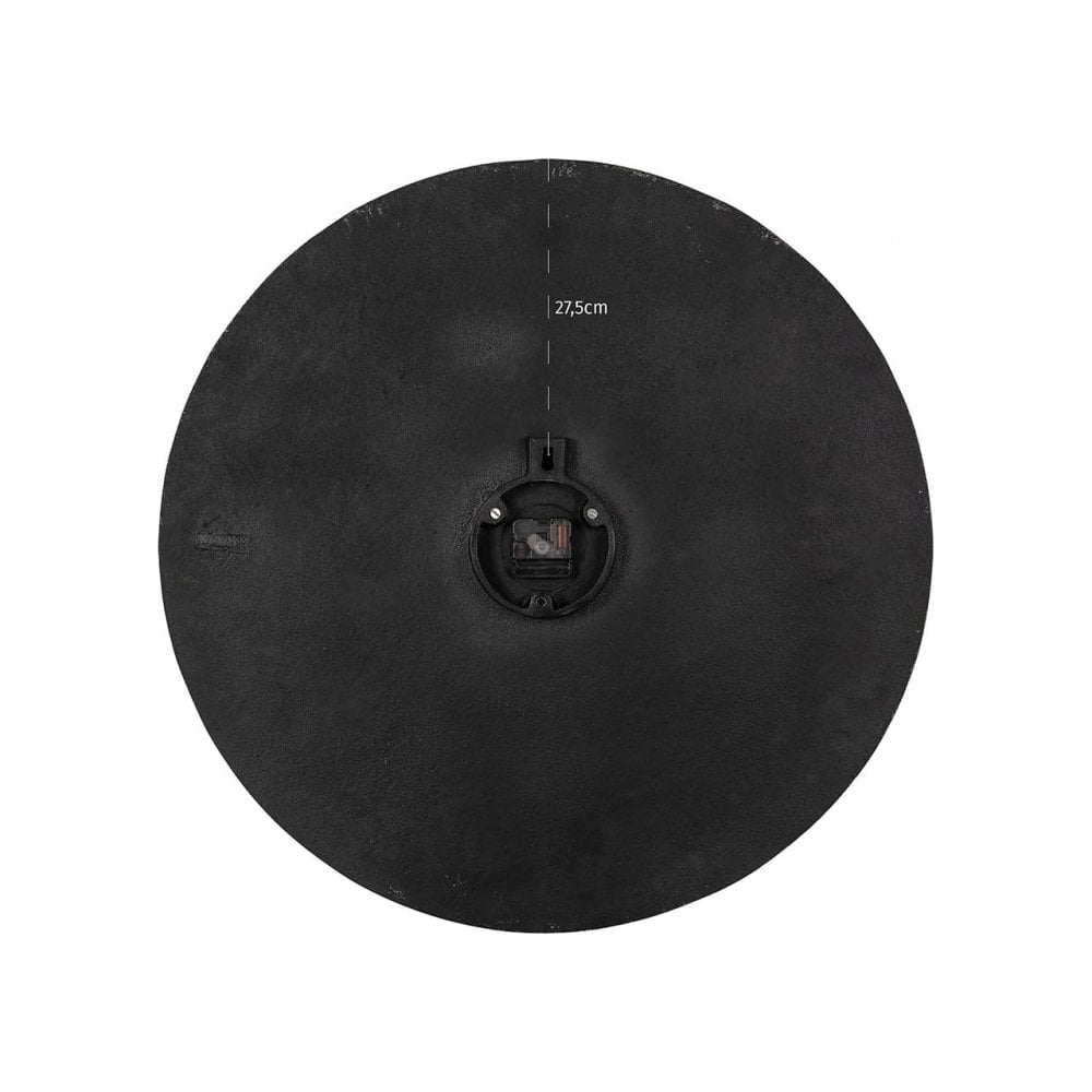 Bilal Black Gold Clock by Richmond Interiors