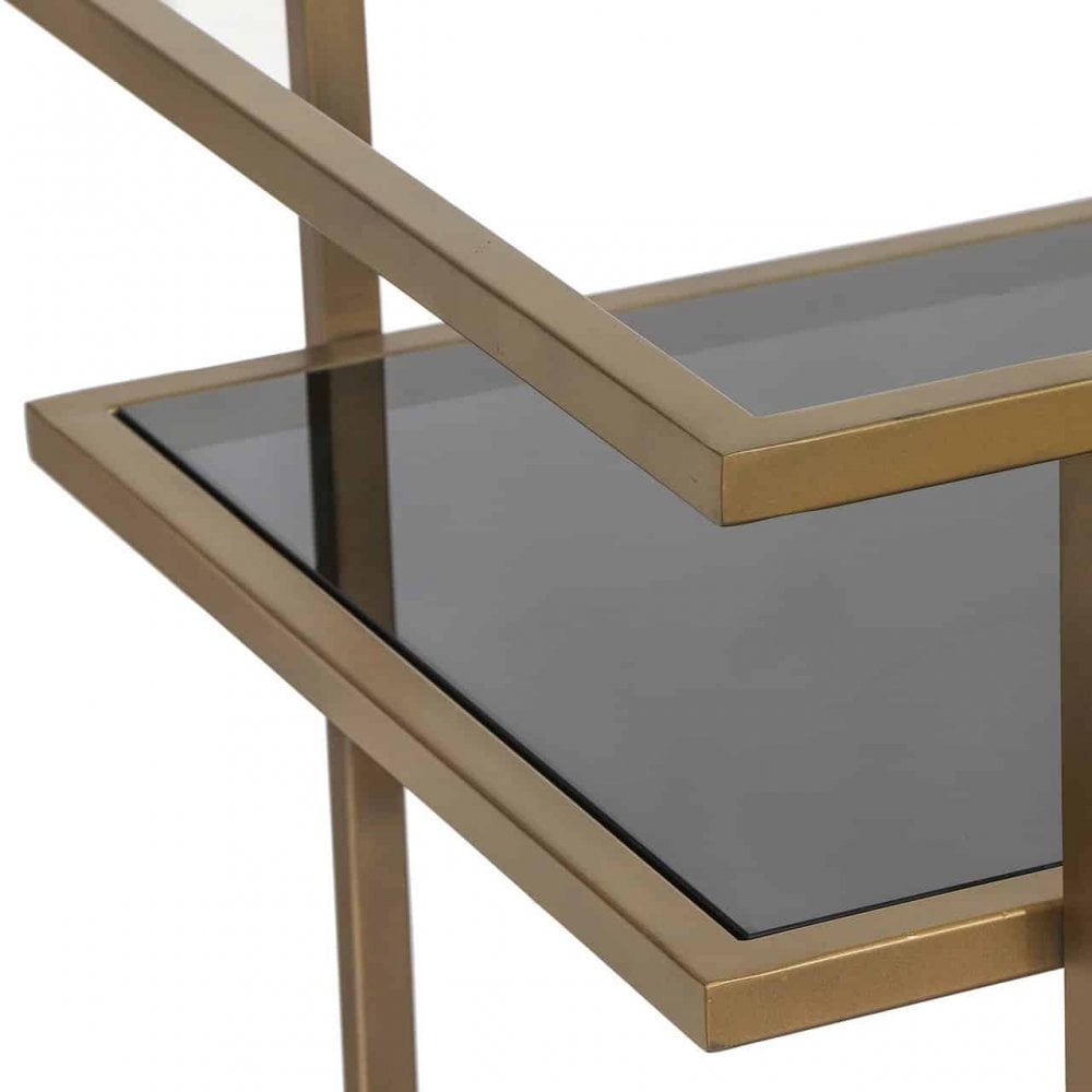Xo Brushed Gold Drinks Trolley by Richmond Interiors
