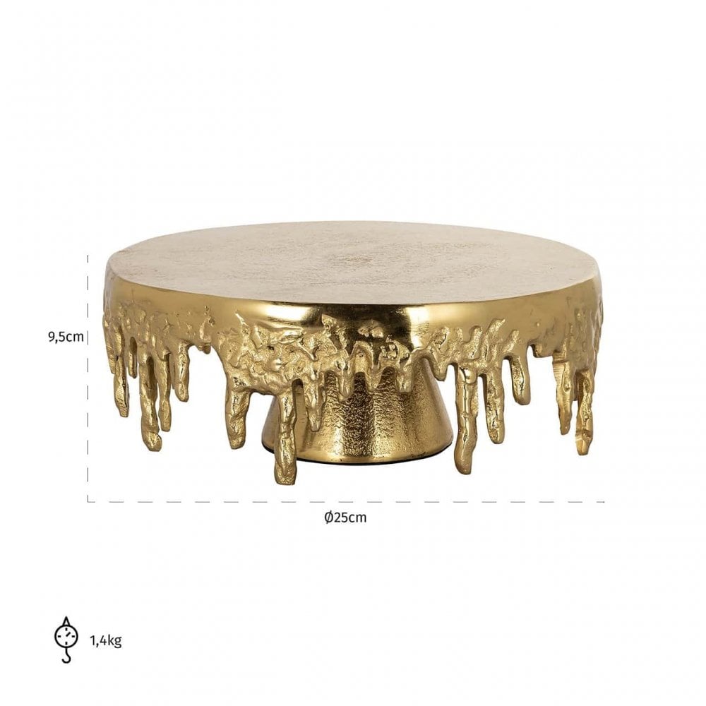 Carmona Gold Cake Stand by Richmond Interiors