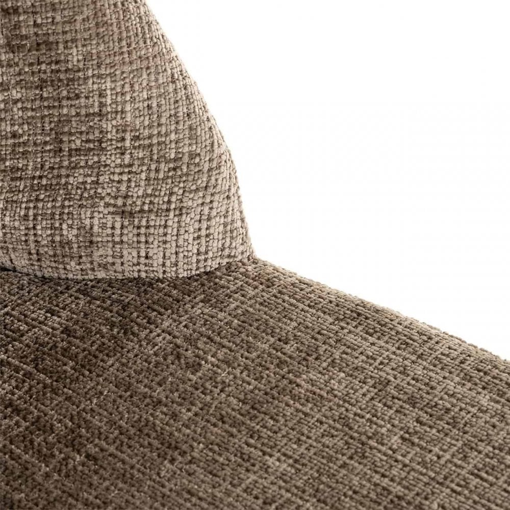 Cecilia Dining Chair Stone Chenille Fabric by Richmond Interiors