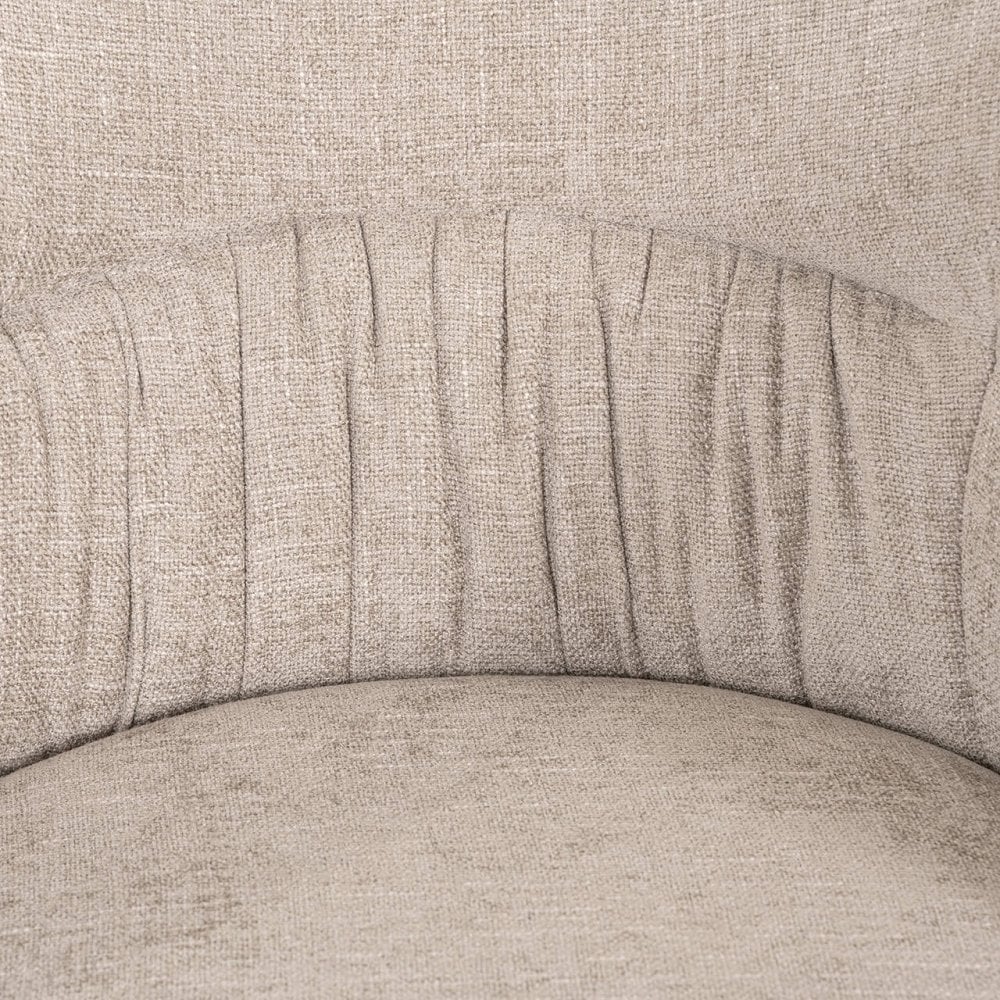 Olivia Natural Miami Swivel Chair by Richmond Interiors