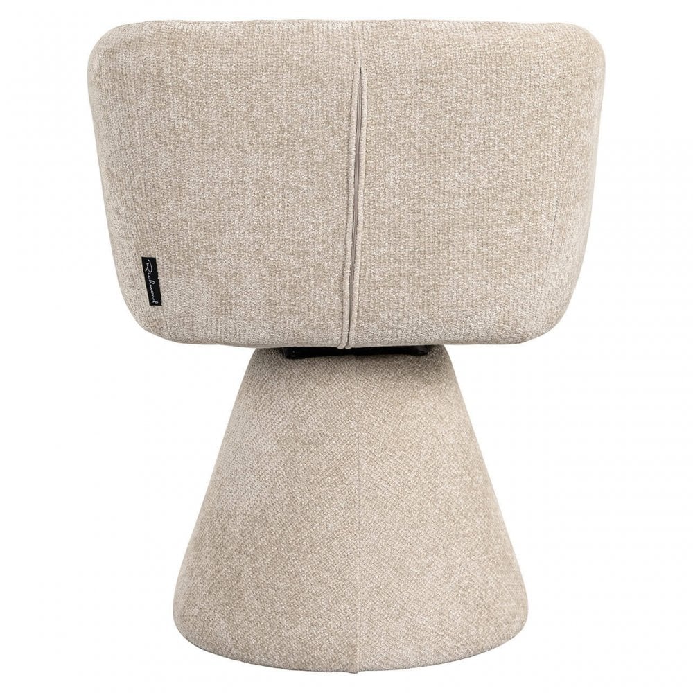 Madeline Unicorn Cream Swivel Chair by Richmond Interiors