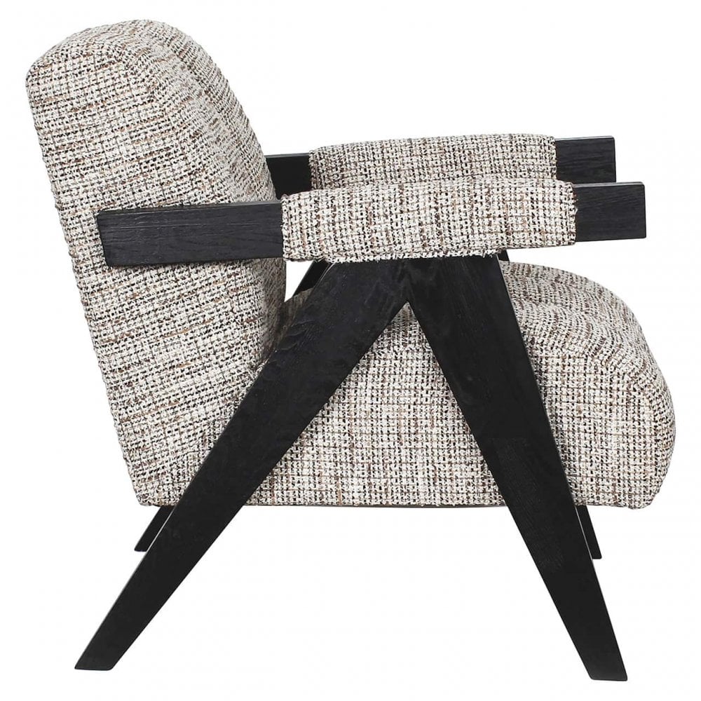 Clover Trendy Natural Lounge Chair by Richmond Interiors
