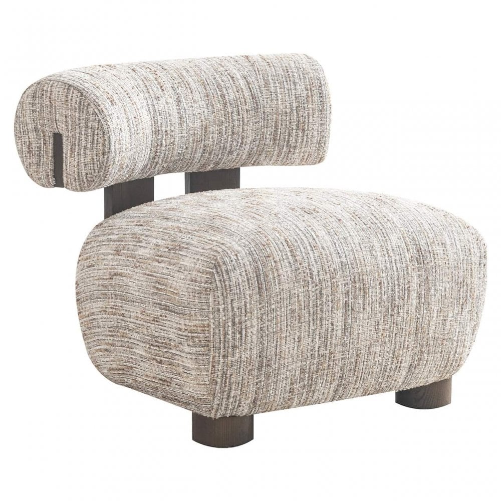 Arabella Greige Coco Lounge Chair by Richmond Interiors