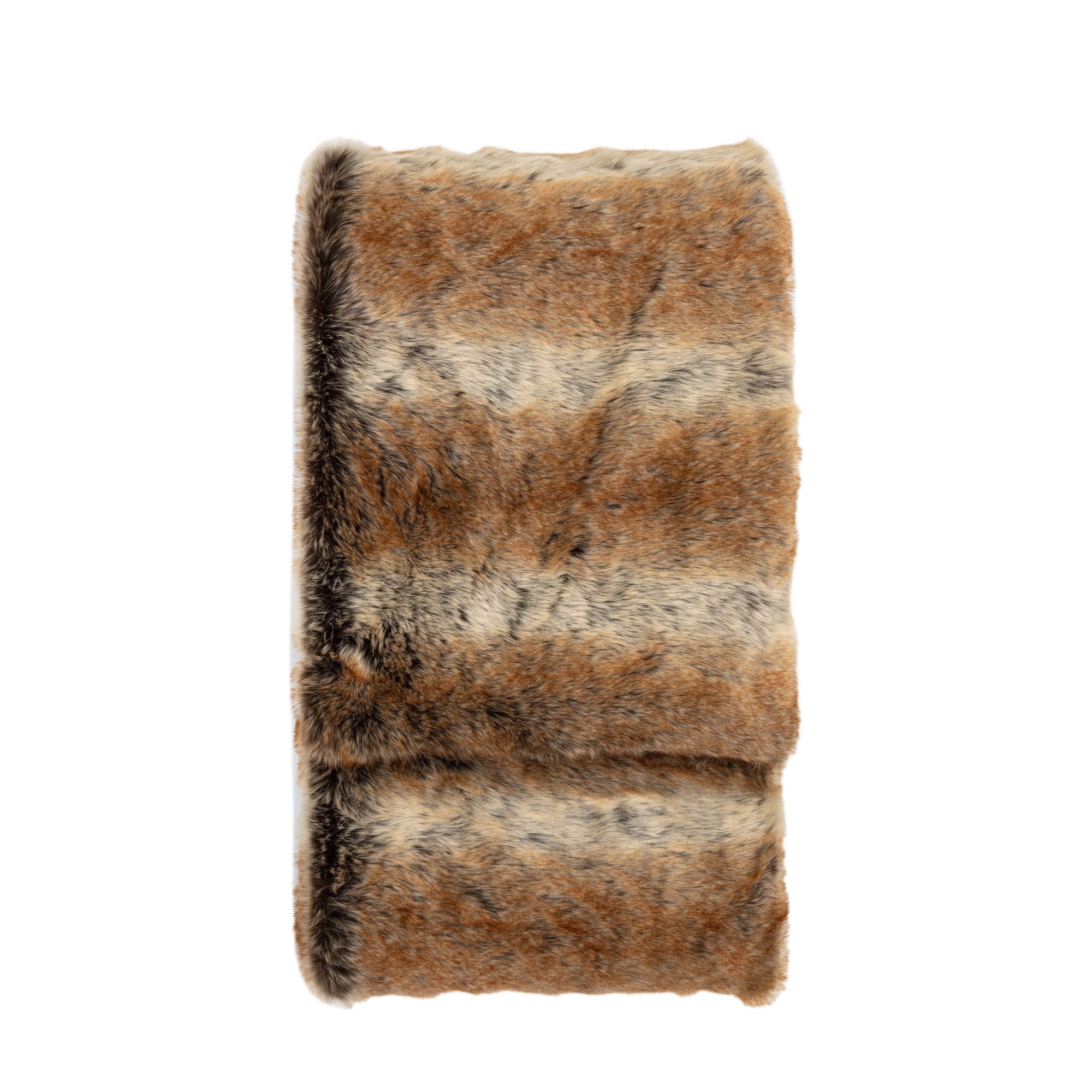 Husky Faux Fur Throw by Abode