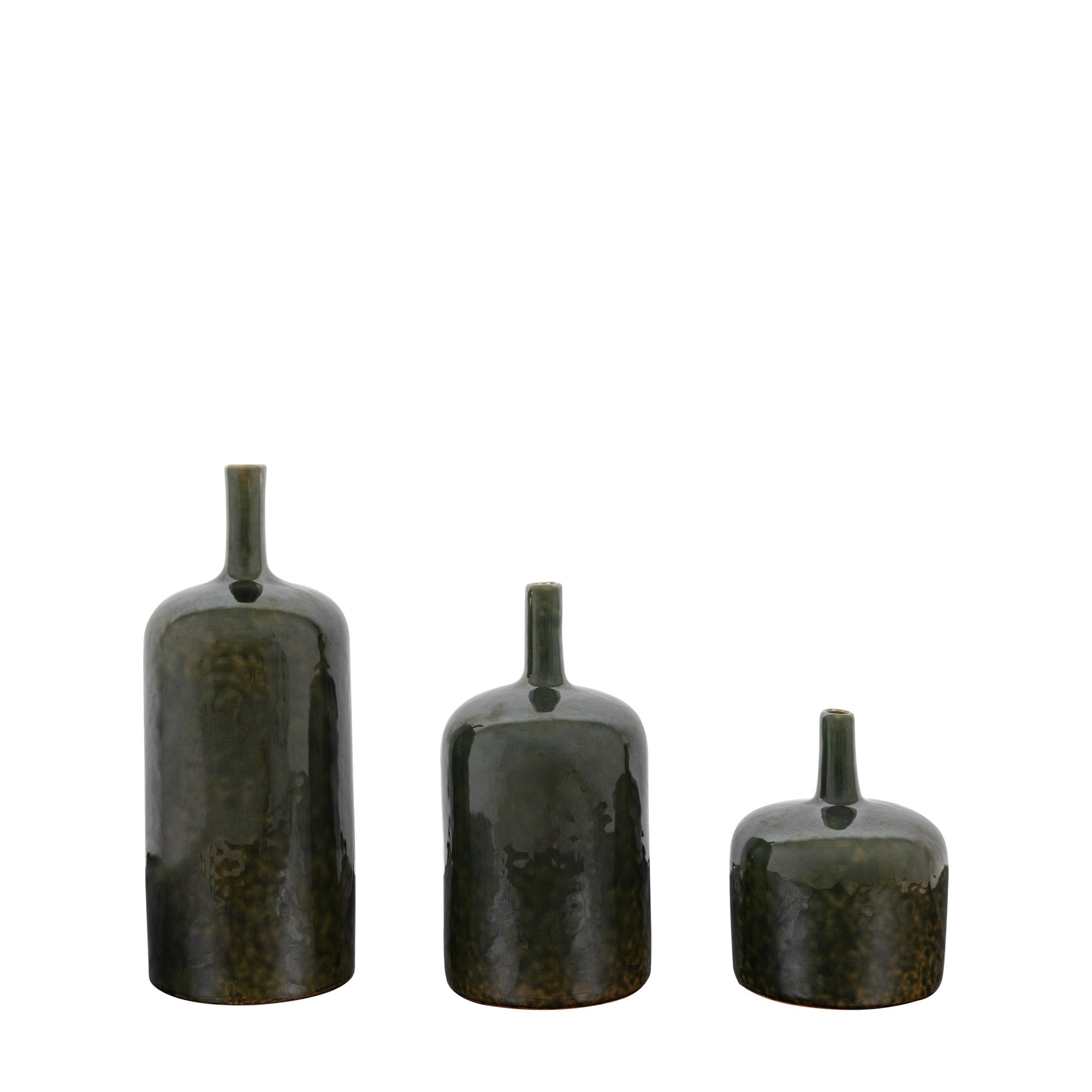 Vormark Set of 3 Ornaments Green by Abode