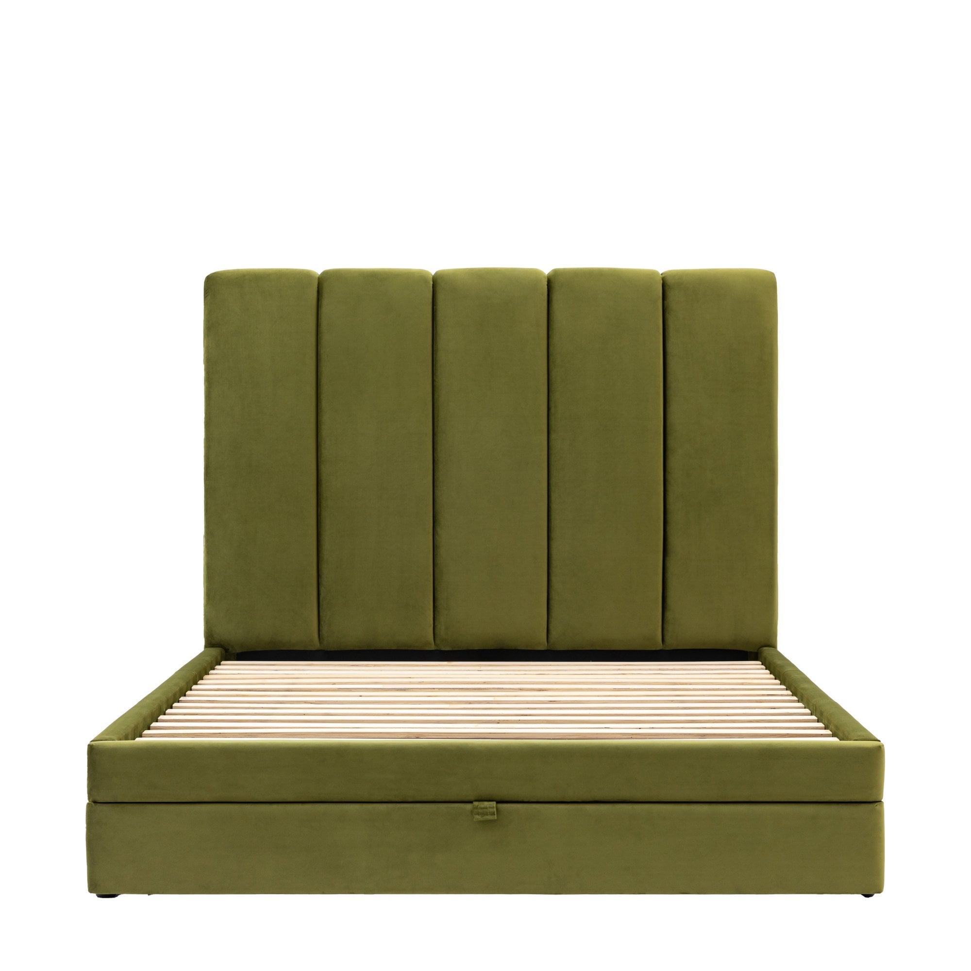Denton 4'6 Bed Frame Olive Double by Abode