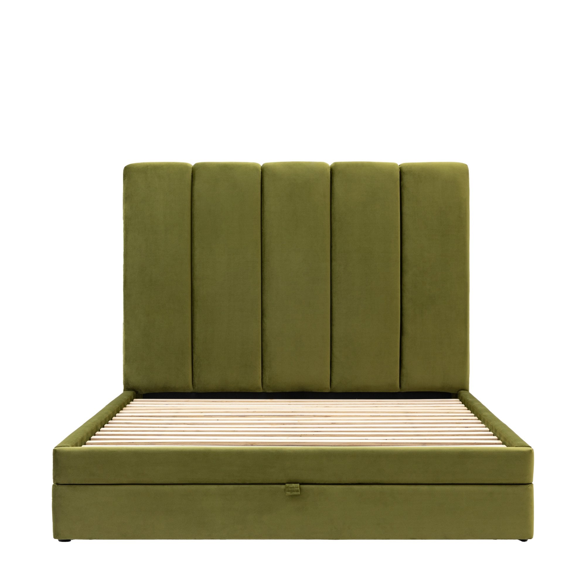Denton 5' Bed Frame Olive King by Abode