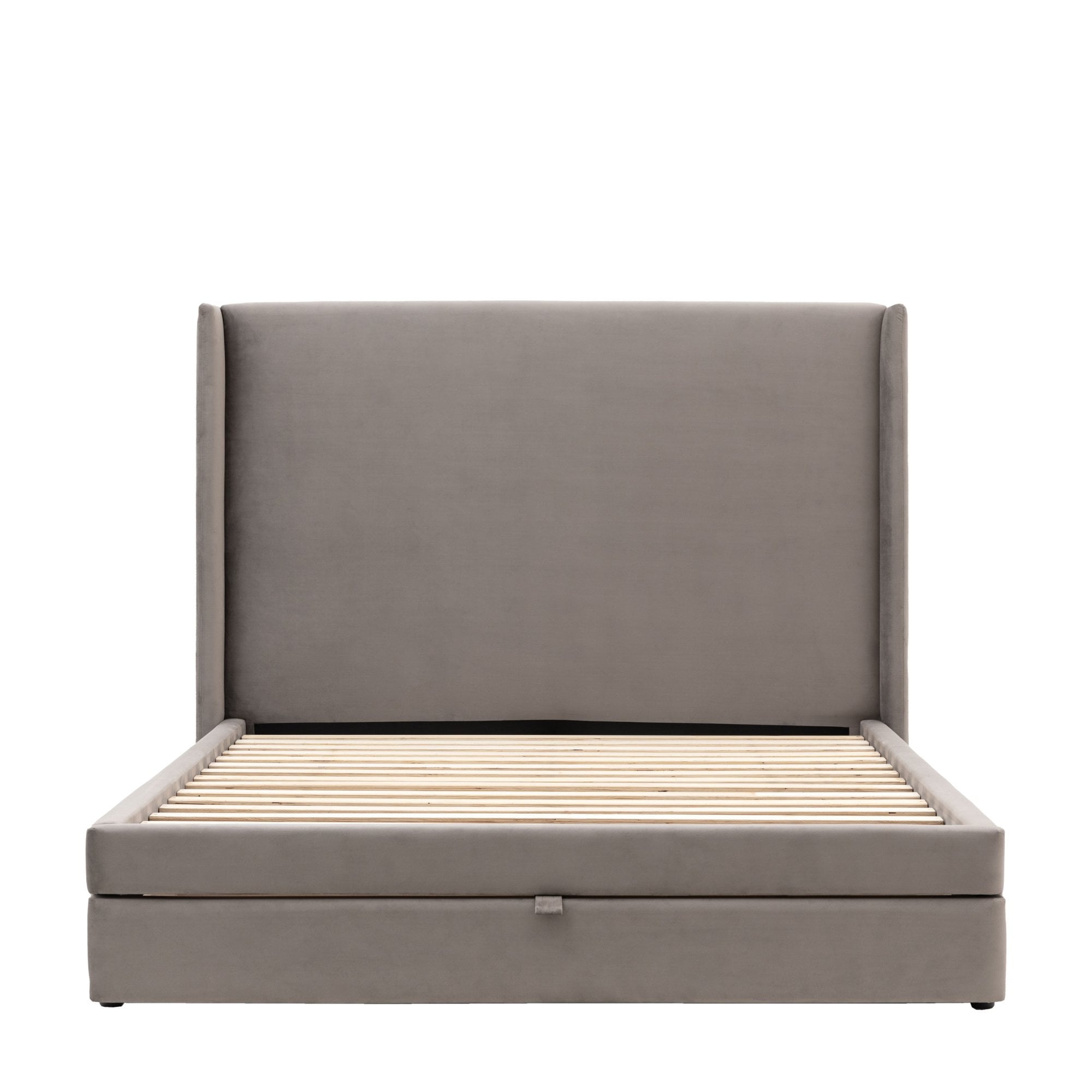 Halstead King Bed Frame Taupe by Abode
