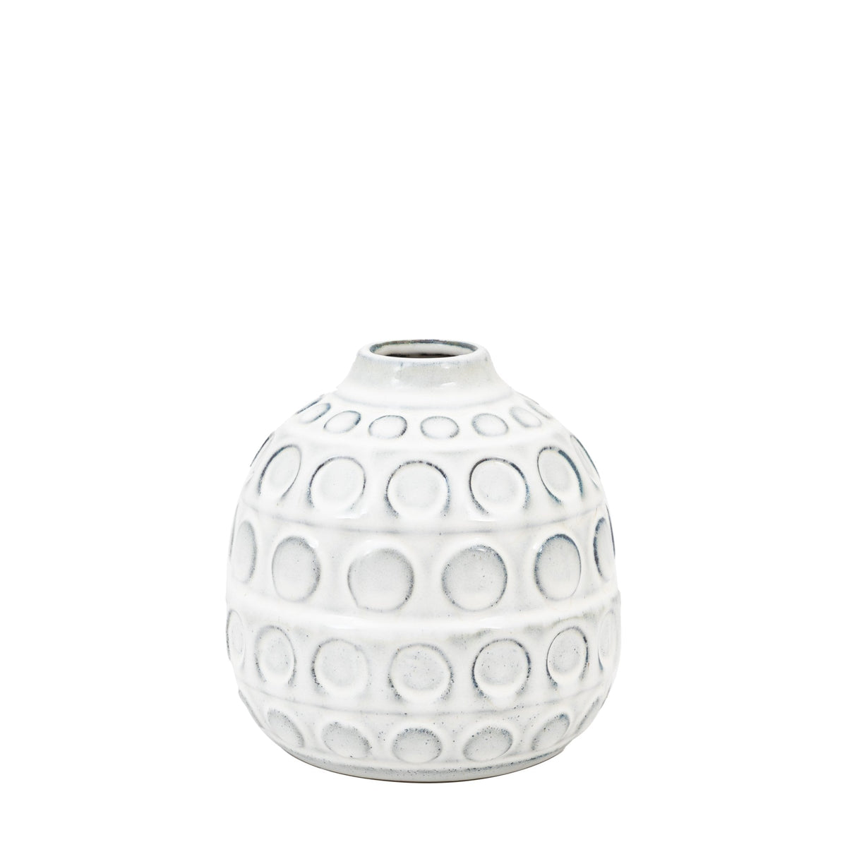 Kusama Large Dotted Ceramic Vase by Abode