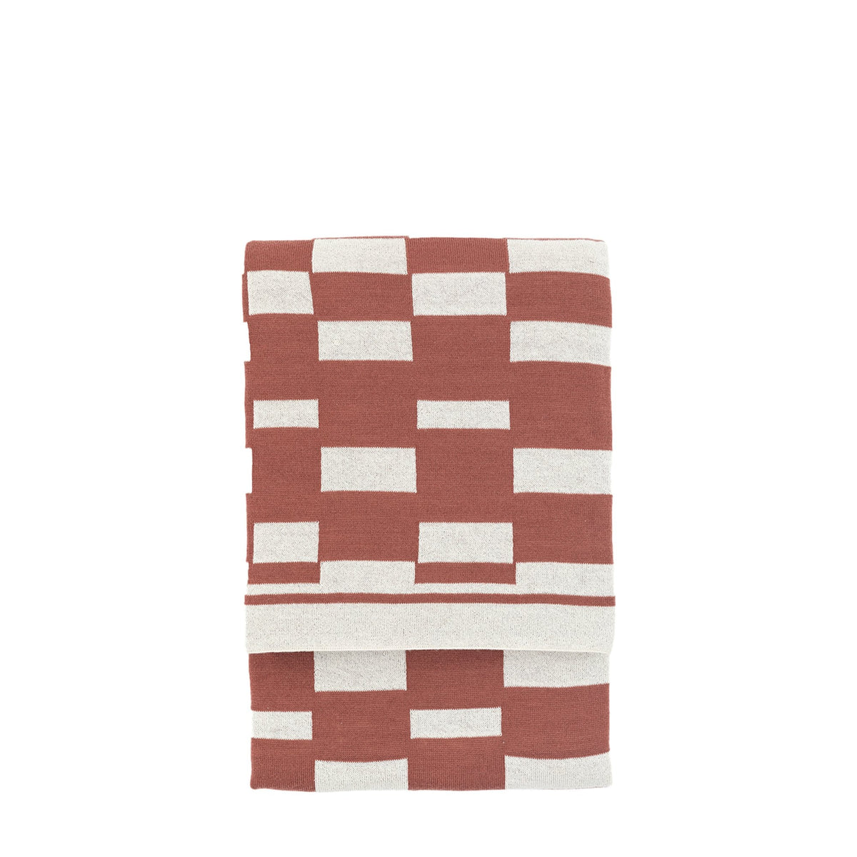 Lohko Knitted Throw Nutmeg by Abode
