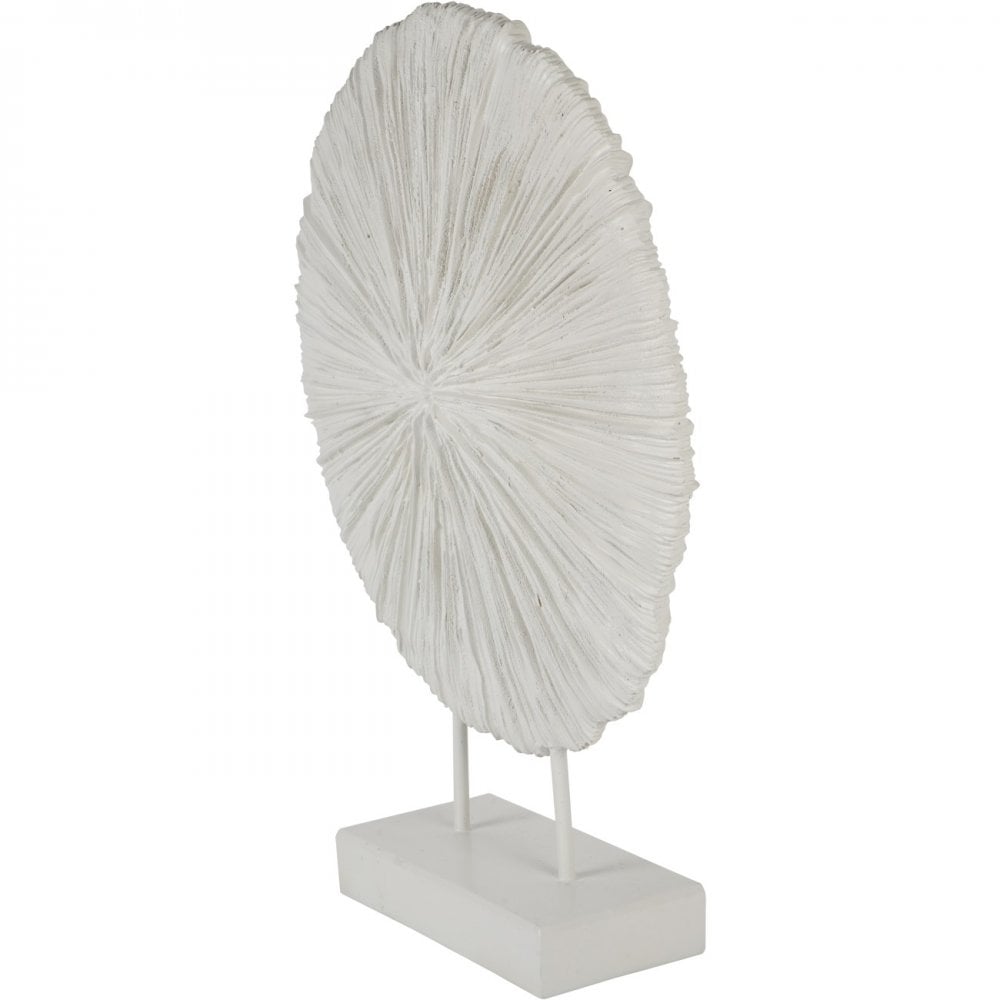Orbis Textured Sculpture on Stand by Libra Interiors