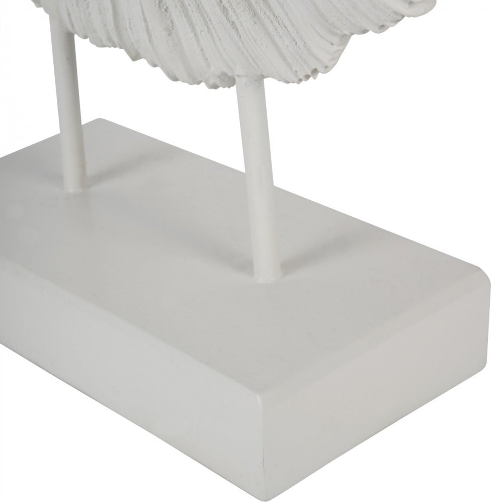 Orbis Textured Sculpture on Stand by Libra Interiors