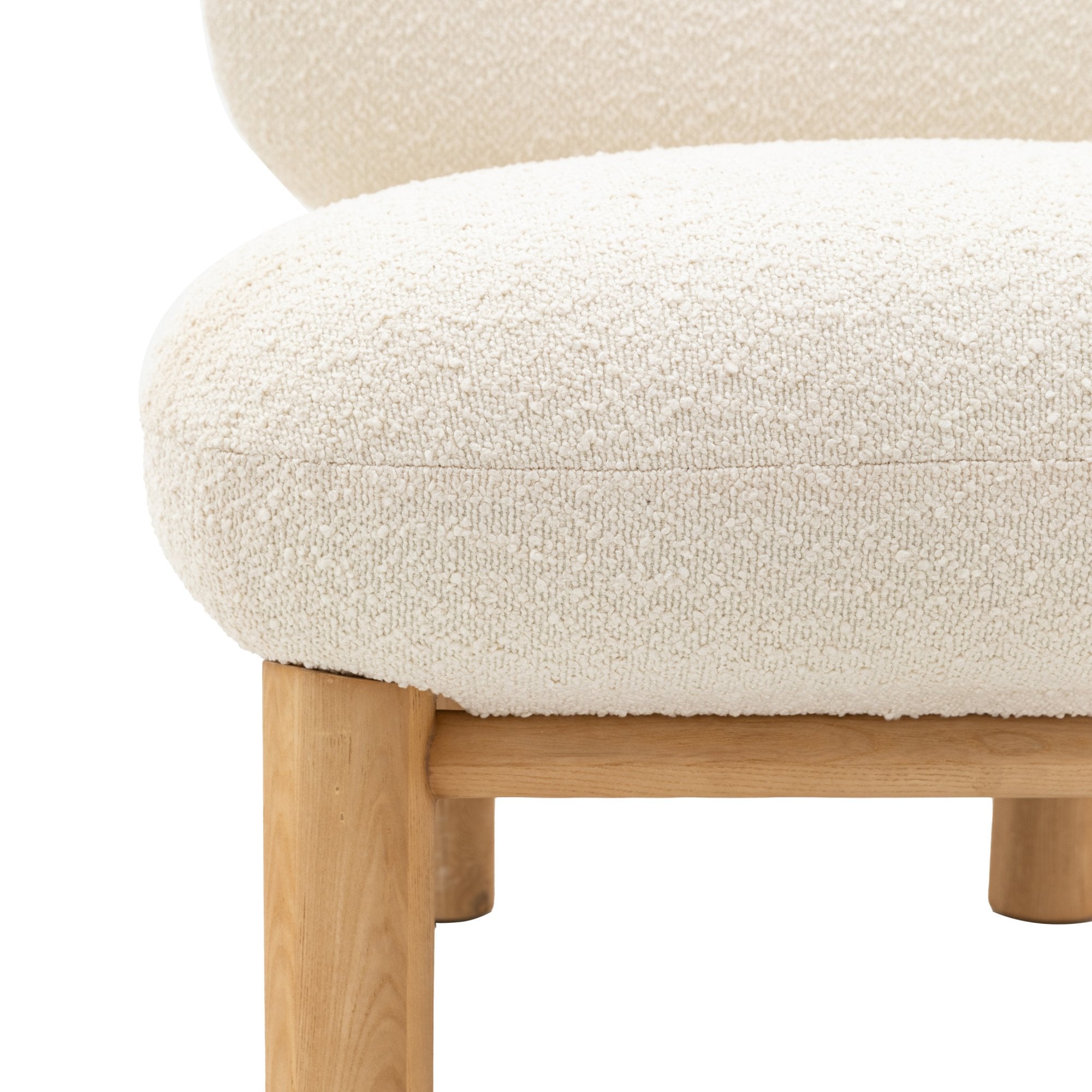 Kubbe Chair Vanilla by Abode