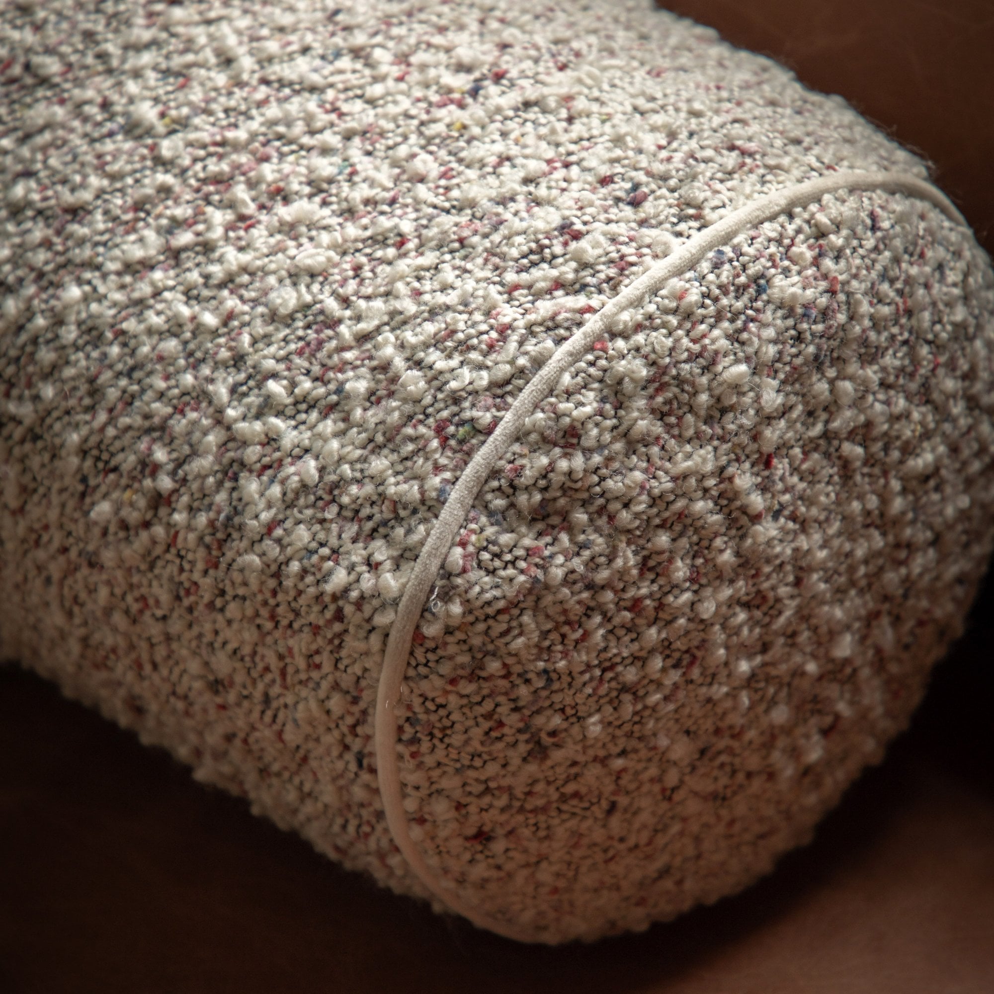 Boucle Bolster Grey by Abode