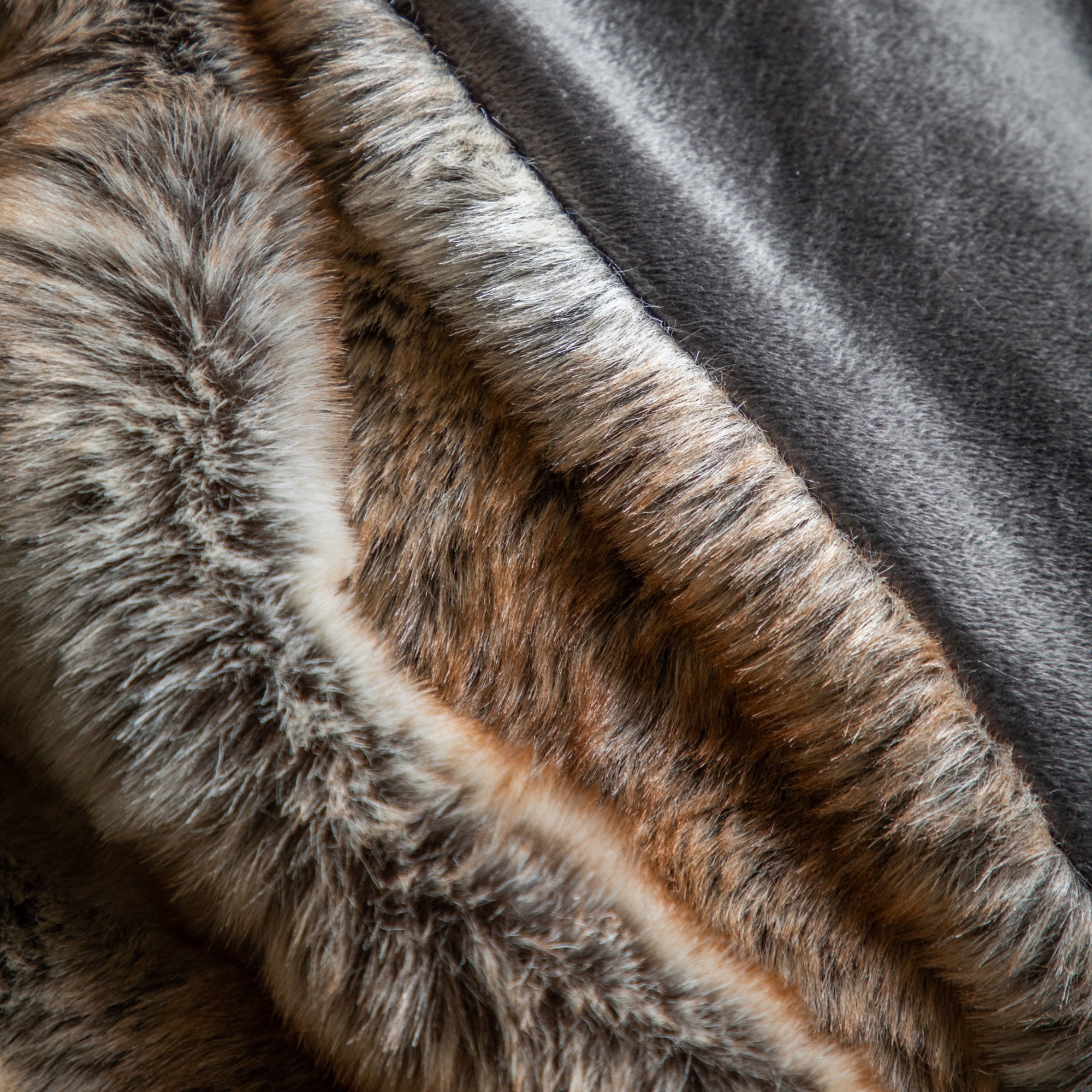 Husky Faux Fur Throw by Abode
