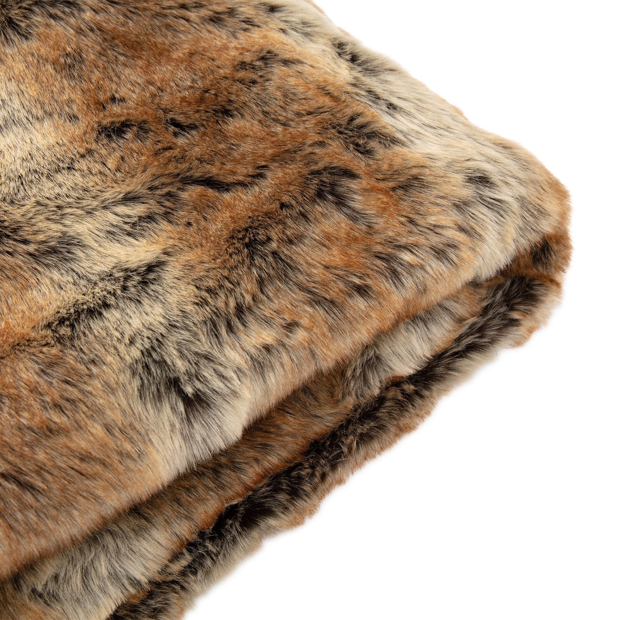 Husky Faux Fur Throw by Abode