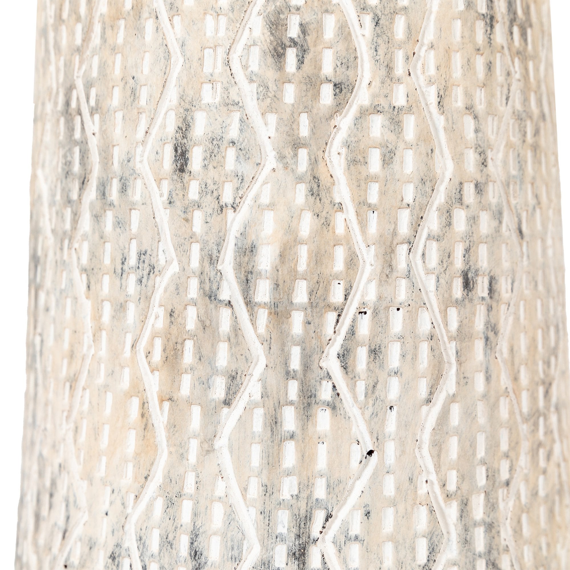 Ica Medium Vase Earthy White by Abode